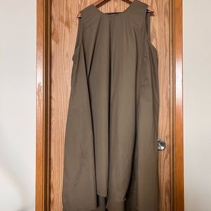 Elizabeth Suzann Harlow dress cotton poplin 2XL stone